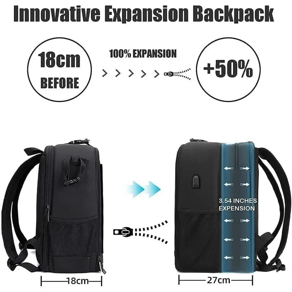 Cwatcun Camera Backpack 5.0 Large DSLR 900D‎ Waterproof 15.6